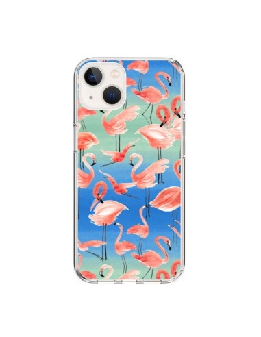 Coque iPhone 15 Flamingo Pink - Ninola Design