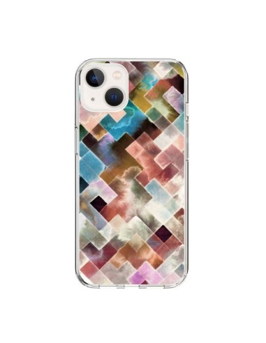 Cover iPhone 15 Marker Nero Stripes - Ninola Design