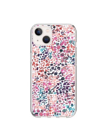 Coque iPhone 15 Soft Nautical Watercolor Lines - Ninola Design