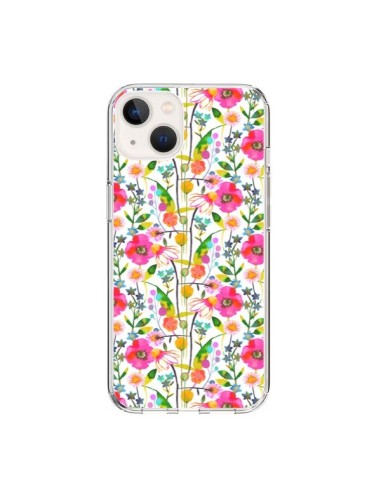 Coque iPhone 15 Spring Colors Multicolored - Ninola Design