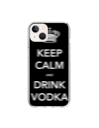 Coque iPhone 15 Keep Calm and Drink Vodka - Nico