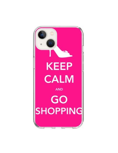 Coque iPhone 15 Keep Calm and Go Shopping - Nico