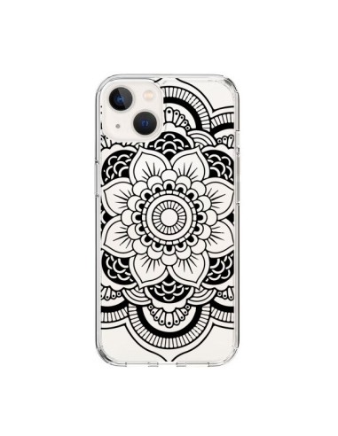 iPhone 15 Case Mandala Black Aztec Clear - Nico