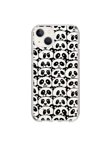 Cover iPhone 15 Panda Trasparente - Nico