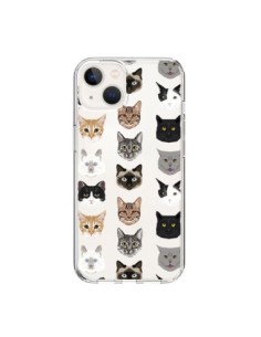 Cover iPhone 15 Gatto Trasparente - Pet Friendly