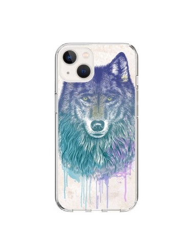 Coque iPhone 15 Loup - Rachel Caldwell