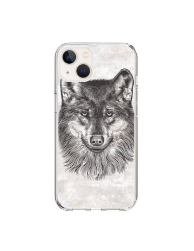 iPhone 15 Case Wolf Grey - Rachel Caldwell