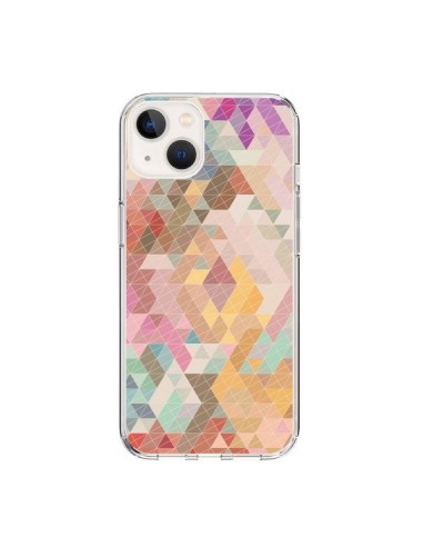 Coque iPhone 15 Azteque Pattern Triangles - Rachel Caldwell