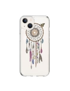 Coque iPhone 15 Attrape-rêves Lakota Transparente -...