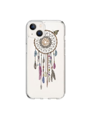 Coque iPhone 15 Attrape-rêves Lakota Transparente - Rachel Caldwell