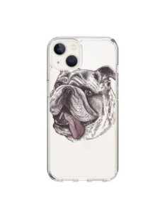 Coque iPhone 15 Chien Bulldog Dog Transparente - Rachel...