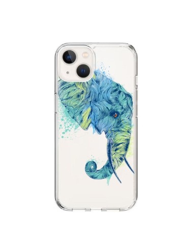 iPhone 15 Case Elephant Clear - Rachel Caldwell