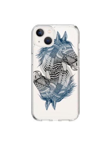 Coque iPhone 15 Cheval Horse Double Transparente - Rachel Caldwell