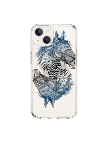 iPhone 15 Case Horse Clear - Rachel Caldwell