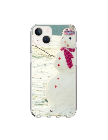 Coque iPhone 15 Bonhomme de Neige - R Delean