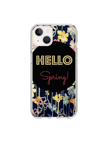 Cover iPhone 15 Hello Spring Benvenuta Primavera - R Delean