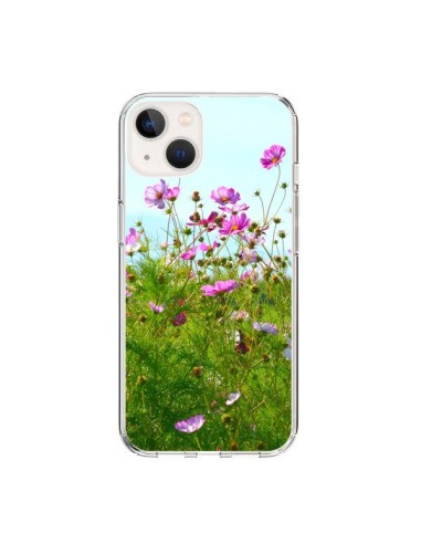 iPhone 15 Case Field Flowers Pink - R Delean