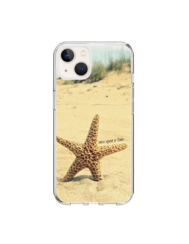 Coque iPhone 15 Etoile de Mer Plage Beach Summer Ete - R Delean
