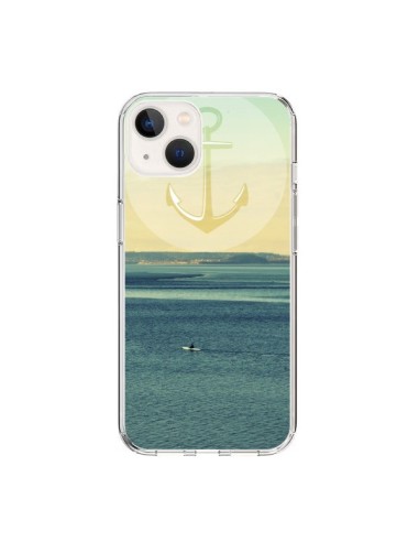 Coque iPhone 15 Ancre Navire Bateau Summer Beach Plage - R Delean