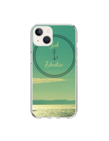 Coque iPhone 15 See Adventure Aventure Ancre Navire Bateau - R Delean