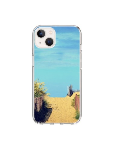 Coque iPhone 15 Plage Beach Sand Sable - R Delean