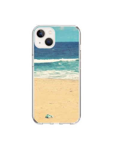 Coque iPhone 15 Mer Ocean Sable Plage Paysage - R Delean