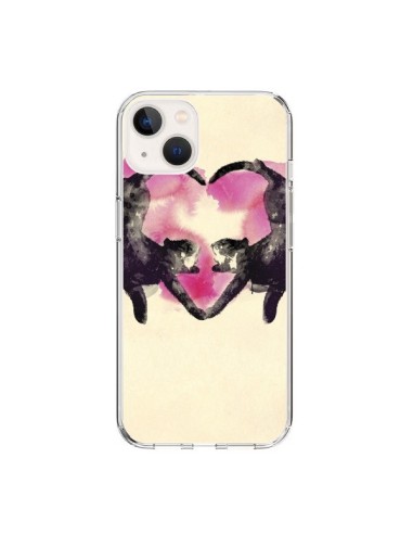 Coque iPhone 15 Cats love to sleep - Robert Farkas