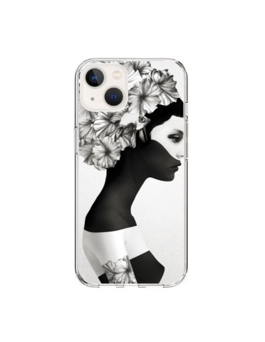 Coque iPhone 15 Marianna Fille Fleurs - Ruben Ireland et Jenny Liz Rome