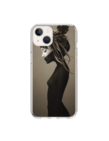 Coque iPhone 15 Fille Pensive - Ruben Ireland