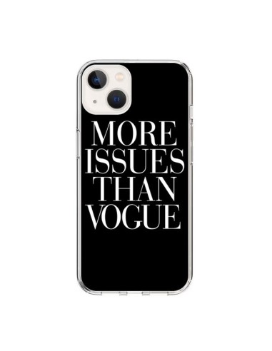 Coque iPhone 15 More Issues Than Vogue - Rex Lambo