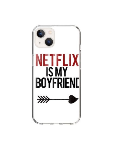 Coque iPhone 15 Netflix is my Boyfriend - Rex Lambo