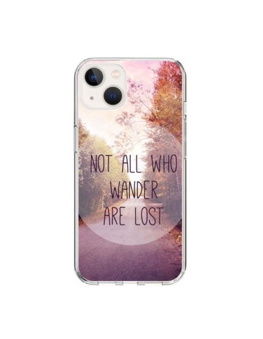 Cover iPhone 15 Not all who wander are lost - Sylvia Cook