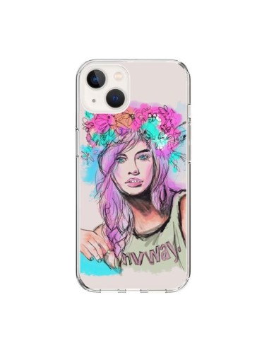 Coque iPhone 15 Femme Mannequin Barbara Palvin - Sara Eshak