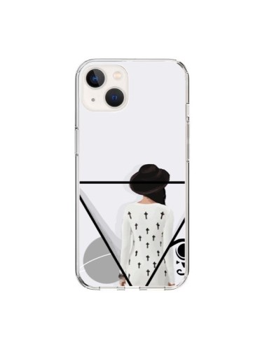 iPhone 15 Case Confusion Girl Eye Triangle - Sara Eshak