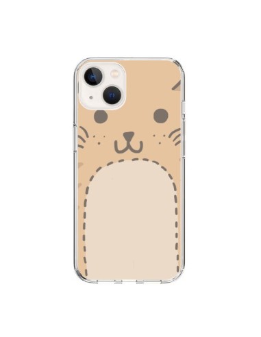 Coque iPhone 15 Big Cat chat - Santiago Taberna