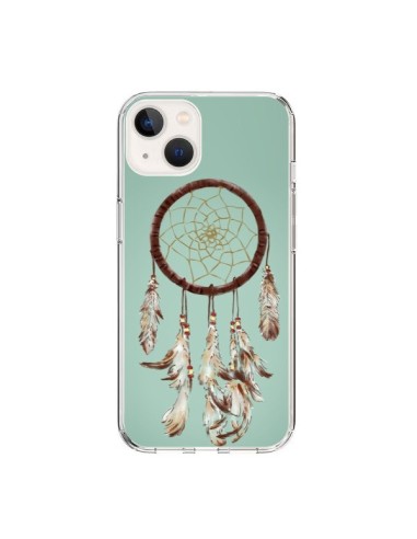 Coque iPhone 15 Attrape-rêves vert - Tipsy Eyes