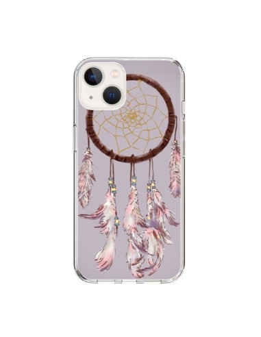 Coque iPhone 15 Attrape-rêves violet - Tipsy Eyes