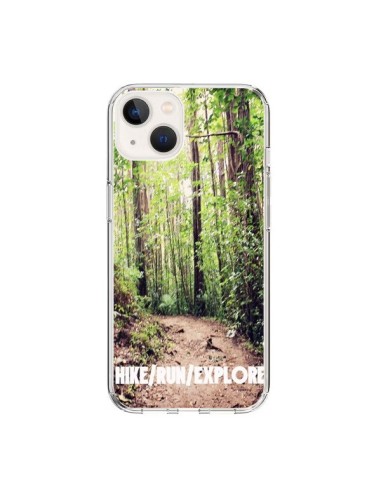 Coque iPhone 15 Hike Run Explore Paysage Foret - Tara Yarte