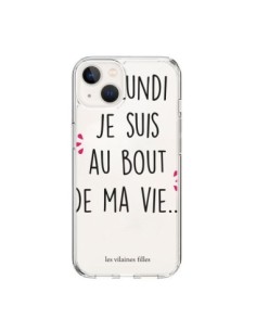 Coque iPhone 15 Le lundi, je suis au bout de ma vie...