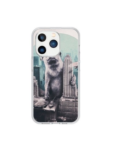 Coque iPhone 15 Pro Loutre Dj New York - Ali Gulec