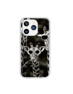 iPhone 15 Pro Case Giraffe Swag Family Giraffes  - Asano...