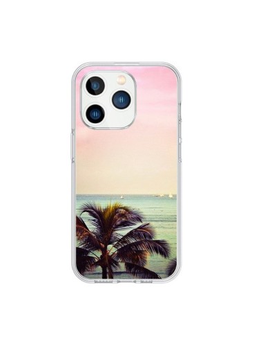 Coque iPhone 15 Pro Sunset Palmier Palmtree - Asano Yamazaki