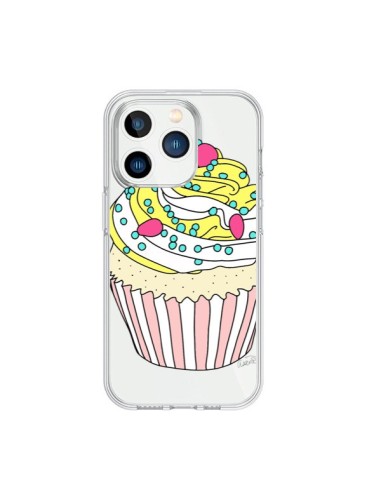 Coque iPhone 15 Pro Cupcake Dessert Transparente - Asano Yamazaki