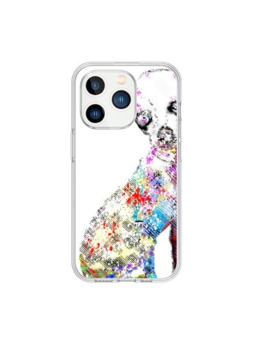 Coque iPhone 15 Pro Chien Chihuahua Graffiti - Bri.Buckley