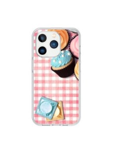 Coque iPhone 15 Pro Petit Dejeuner Cupcakes - Benoit...