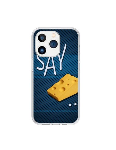 Coque iPhone 15 Pro Say Cheese Souris - Bertrand Carriere