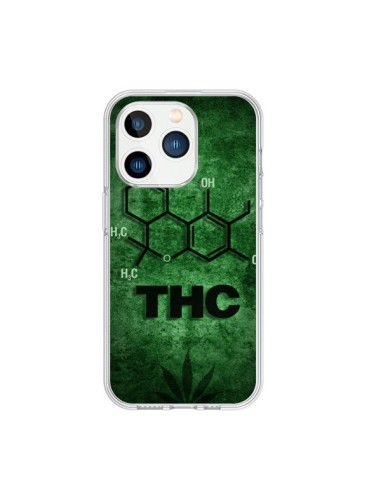 Coque iPhone 15 Pro THC Molécule - Bertrand Carriere