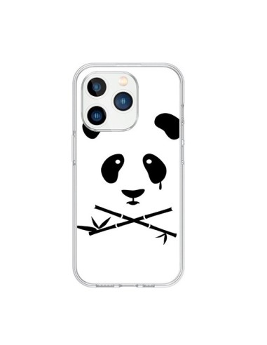 Coque iPhone 15 Pro Crying Panda - Bertrand Carriere