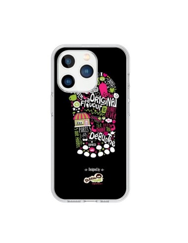 Coque iPhone 15 Pro Bubble Fever Original Flavour Noir - Bubble Fever