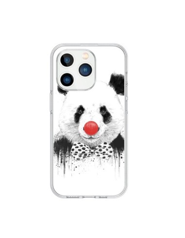 Coque iPhone 15 Pro Clown Panda - Balazs Solti
